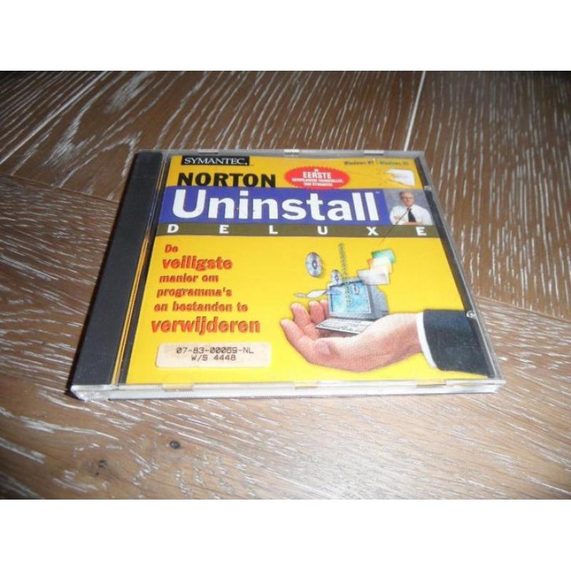 NORTON Uninstall Deluxe (Windows NT of Windows95)