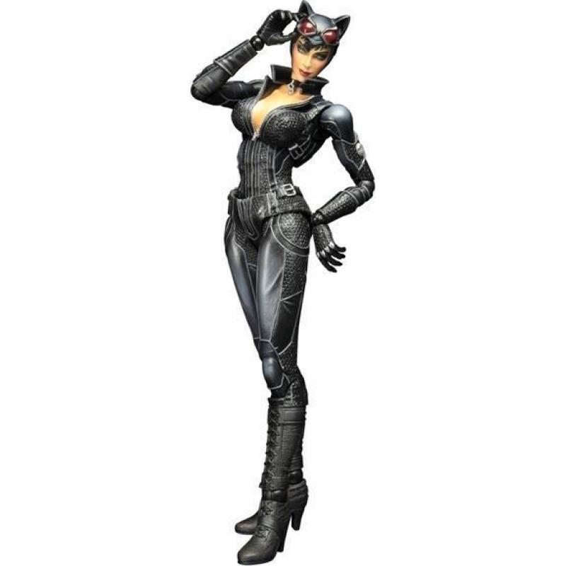 Batman Arkham City: Catwoman Play Arts Figure (Merchandise)