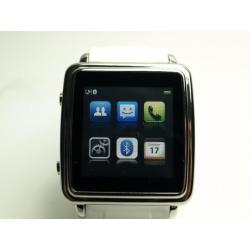 Bluetooth telefoonhorloge (smartwatch) kleur wit