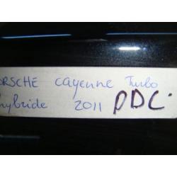 achterbumper cayenne turbo hybride pdc vanaf 2011