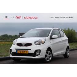 Kia Picanto 1.2 3-DRS COMFORT / CLEAR WHITE / 86pk!