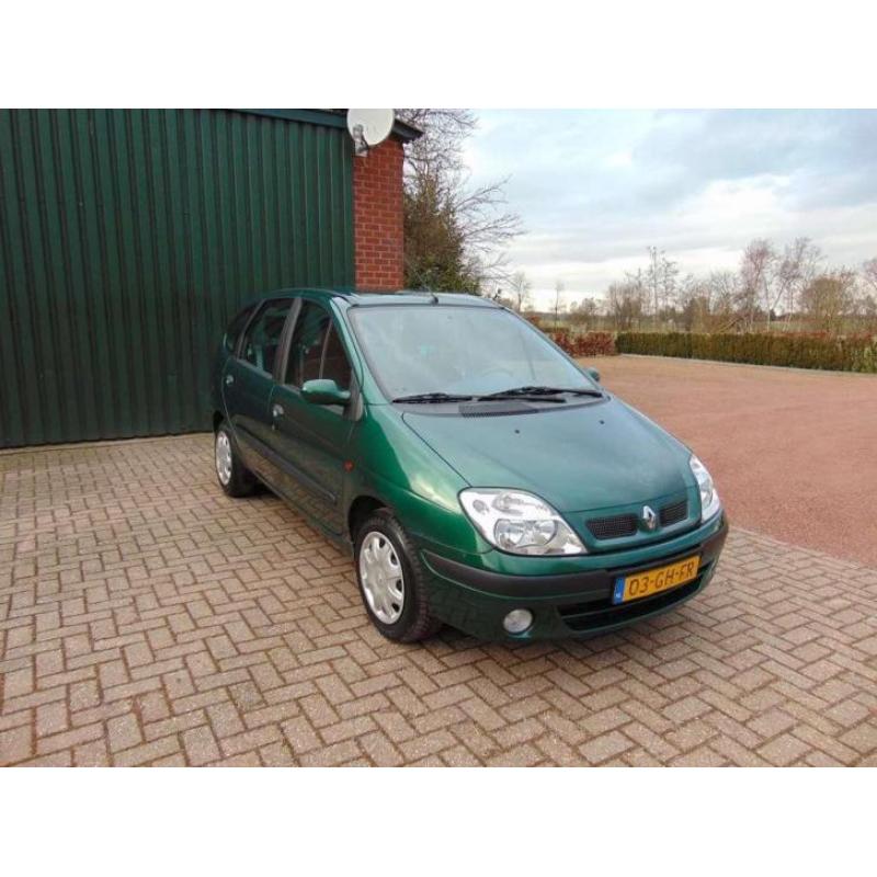 Renault Scénic 1.4-16V, Bj 2000. Hoogzitter Nu E999,--