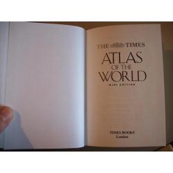 The Times Atlas of the World (hardcover pocket Mini Edition)