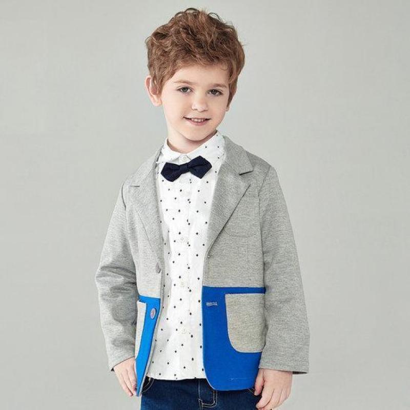 Children Fashion Blazer Leisure Kids Boy Suit Jacket Spri...