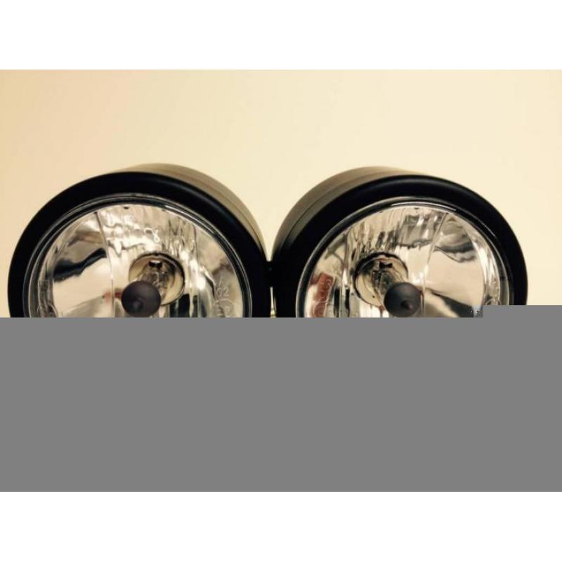 - Twin Headlight Dubbele Koplamp Matzwart