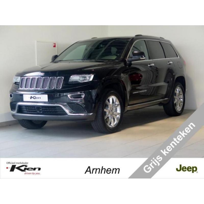 Jeep Grand Cherokee 3.0 CRD Summit A8 VAN Grijs Kenteken Vel