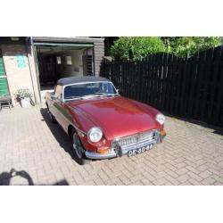 Te koop aangeboden MGB bouwjaar 1972