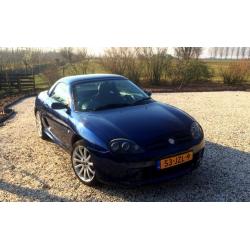 MG TF 1.8 VVC 160 2002 Blauw, cabriolet met 1jr APK+hardtop!