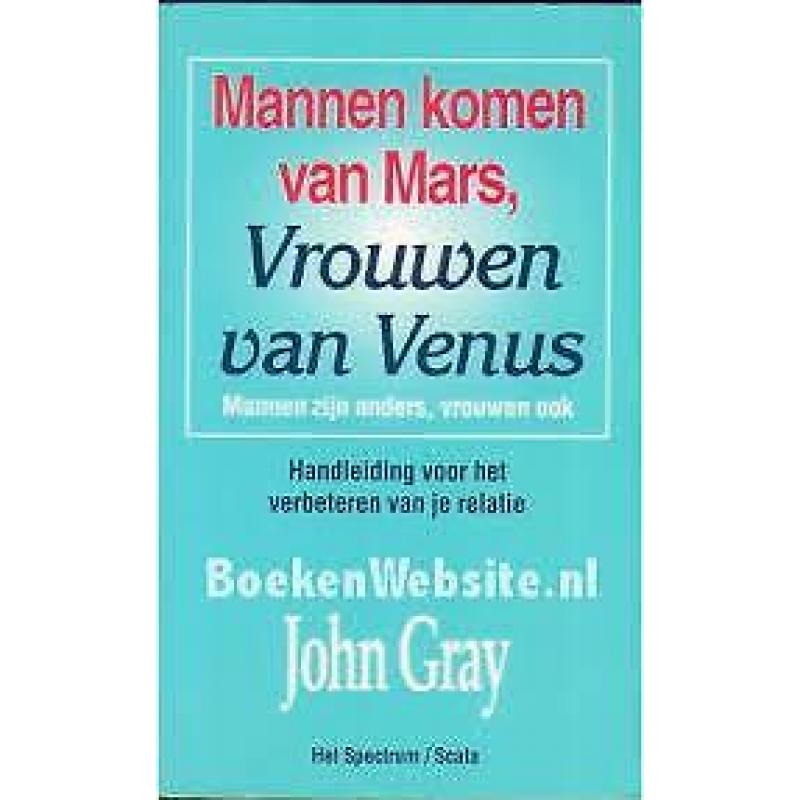 John Gray: Mannen komen van Mars, Vrouwen van Venus