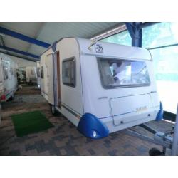 Knaus Sudwind Blue vastbed .rondzit +mover