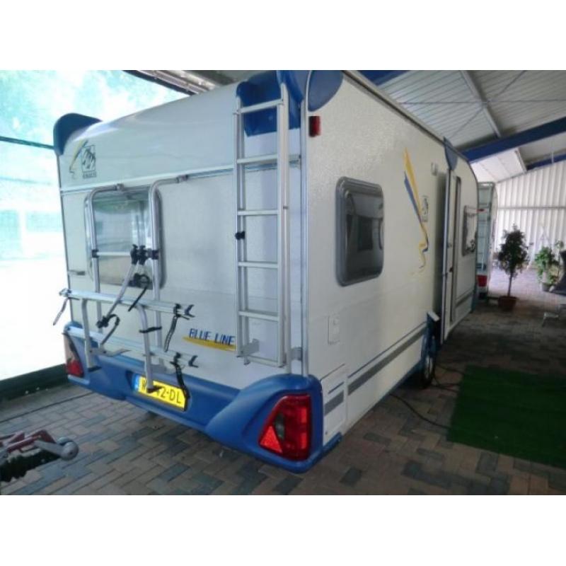 Knaus Sudwind Blue vastbed .rondzit +mover