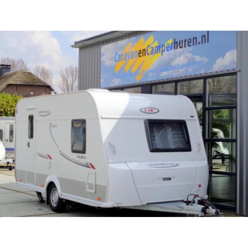 LMC Musica 390 D met Mover, Fransbed en luifel! (bj 2012)