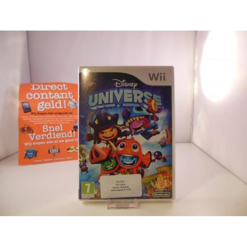 Wii Game | Disney Universe | Met garantie