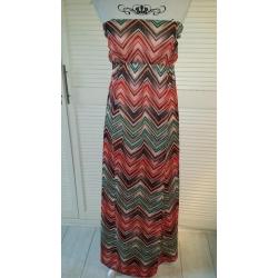 Trendy Smile Ibiza Style Maxi Strapless LANGE ZOMER JURK M40