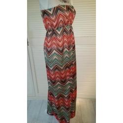 Trendy Smile Ibiza Style Maxi Strapless LANGE ZOMER JURK M40