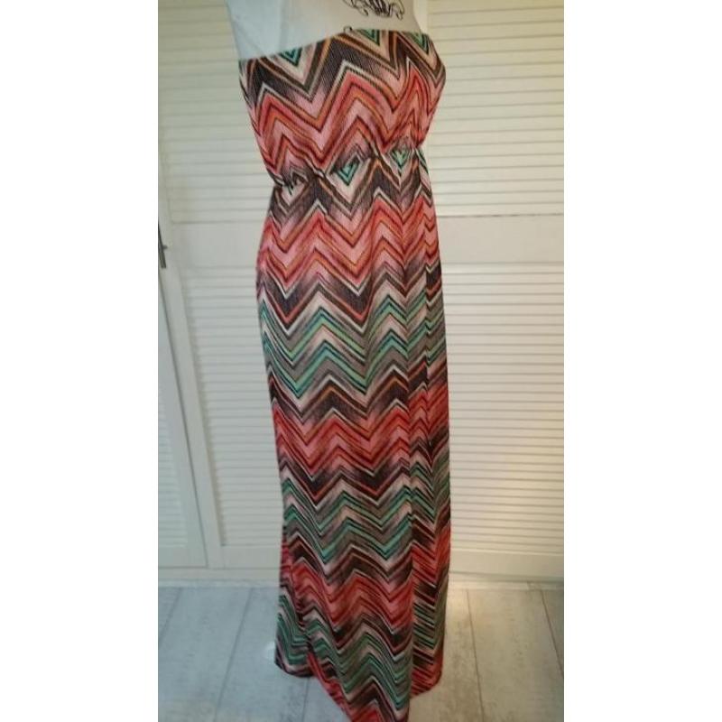 Trendy Smile Ibiza Style Maxi Strapless LANGE ZOMER JURK M40