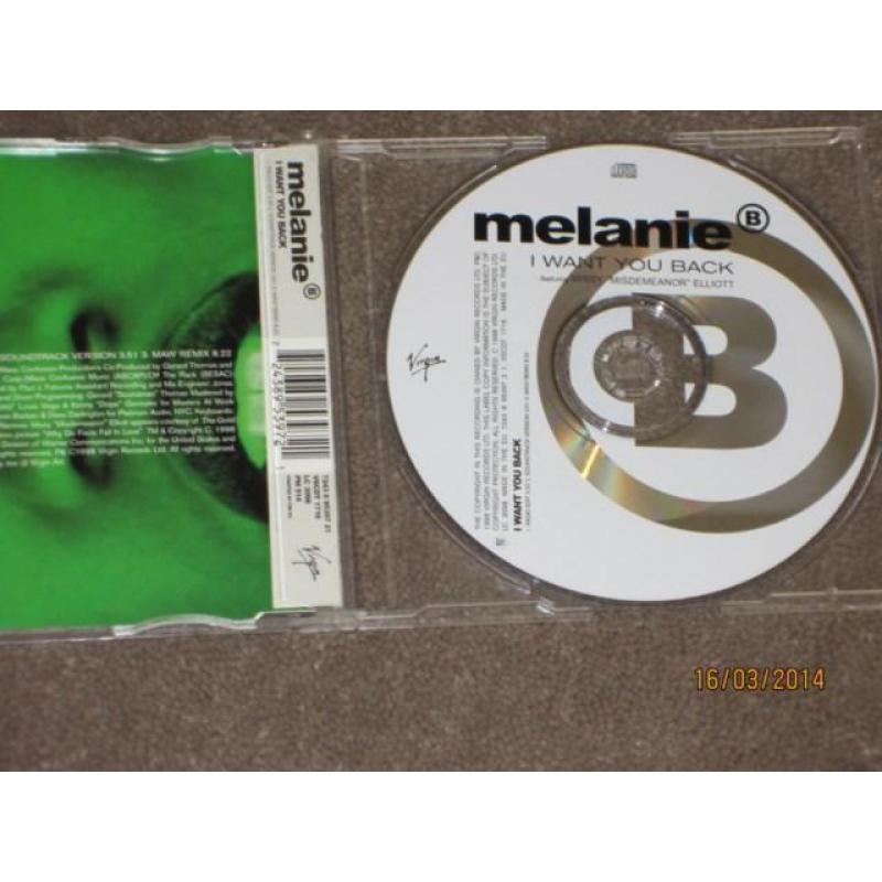 K144: CD Melanie - I Want You Back Originele CD, POP Evt.