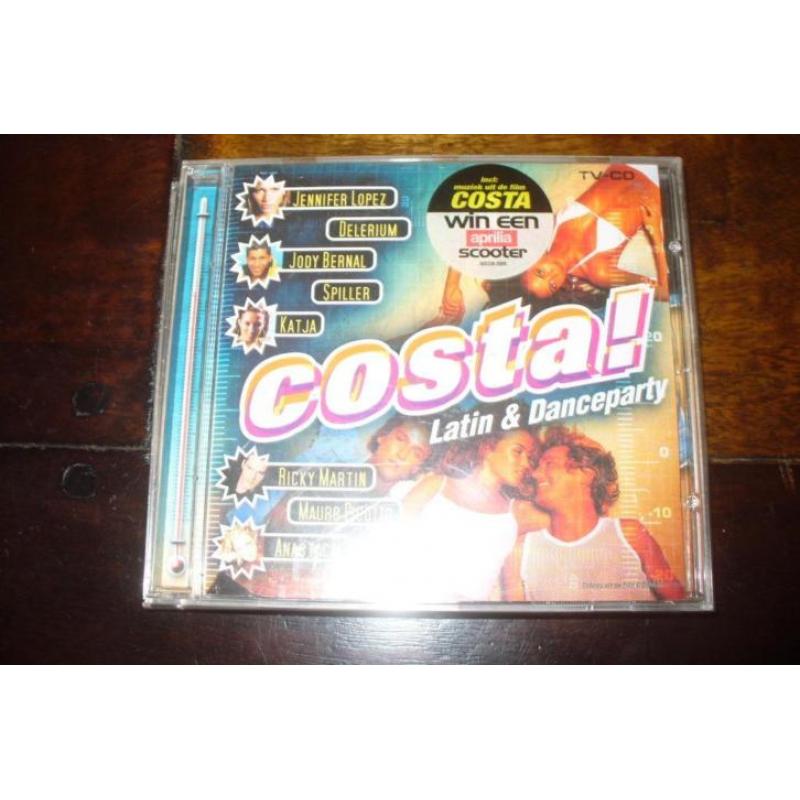 Cd Costa Latin & danceparty bijna gratis