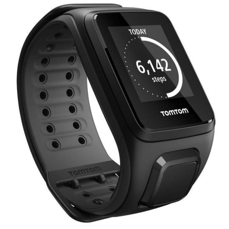 TomTom Runner 2 Music Black/Anthracite - L sporthorloge