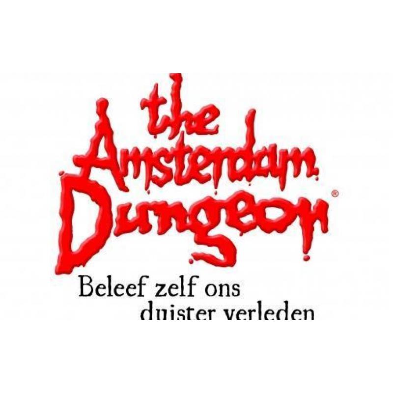 Amsterdam Dungeon 4x korting E-vouchers