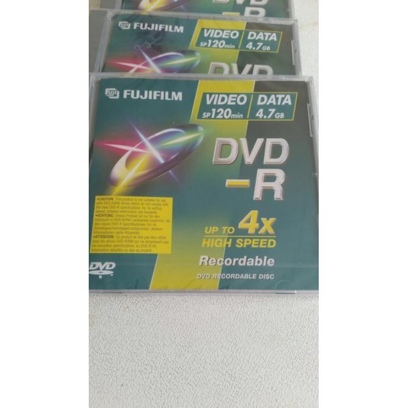 FujiFilm 5x lege DVD-RFujiFilm 5x lege DVD-R