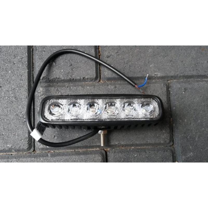 Nieuw 18 watt LED werklamp achteruitrijd verlichting 10-30v