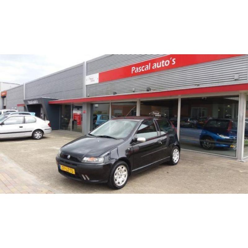 Fiat Punto 1.2 16v sport Airco stuurbkr 1e eign zwart