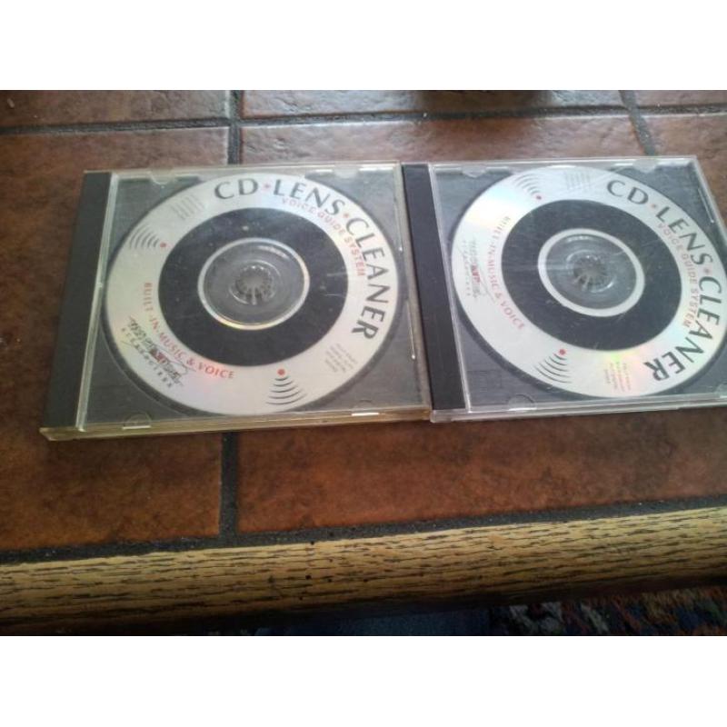 2x cd,s cleaner