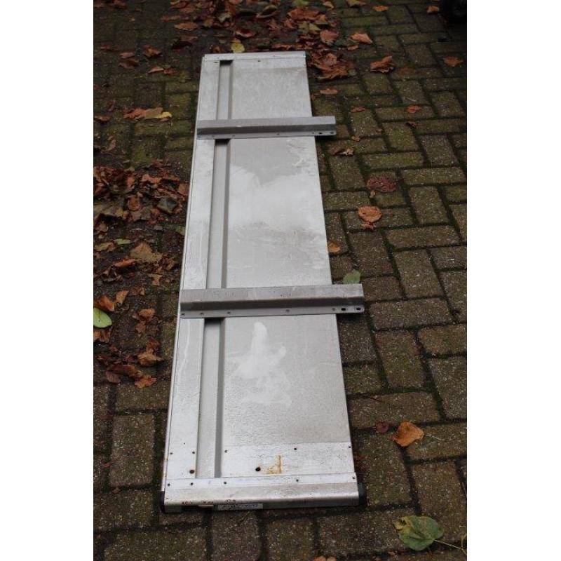 2x aluminium kopschot paneel laadbak klep bakwagen pick up V