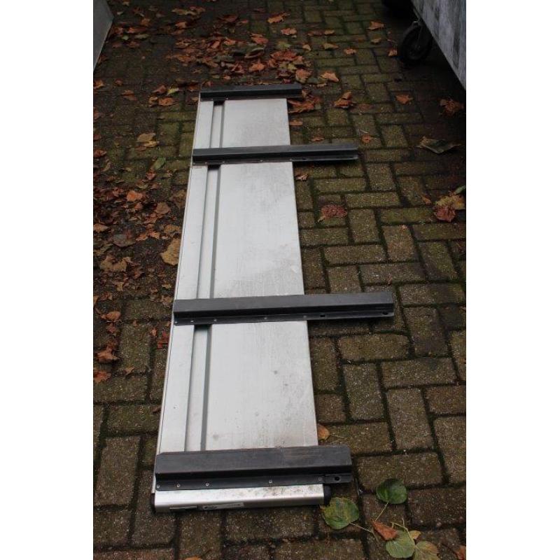 2x aluminium kopschot paneel laadbak klep bakwagen pick up V