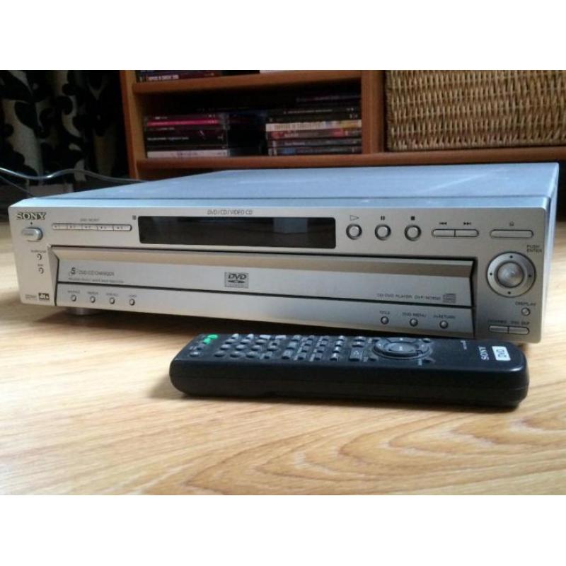 Sony cd/dvd-wisselaar DVP-NC600 | voor 5 cds en/of dvds