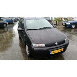 Fiat Punto 1.2 3DR 2002 Zwart