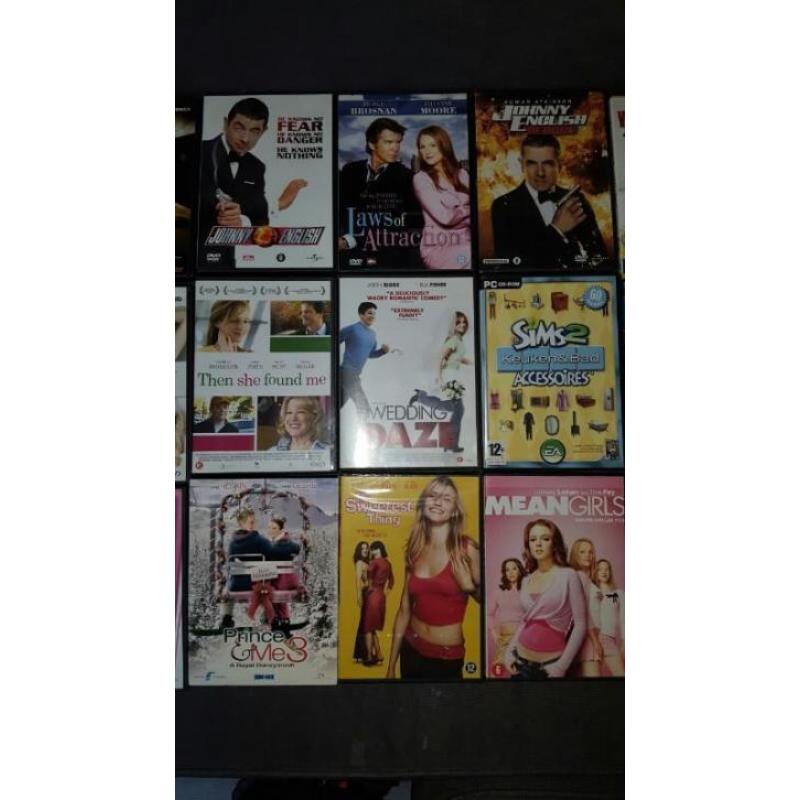 26 DVD'S en spelletjes.