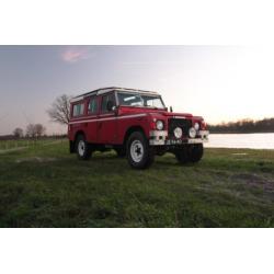 BELASTINGVRIJ!! Defender 109 met 4.0L dieselmotor! bj.1963 !