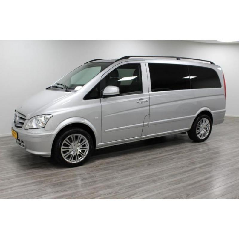 Mercedes Vito 113CDI DUB. CAB Navi Leder Airco va €199,- PM