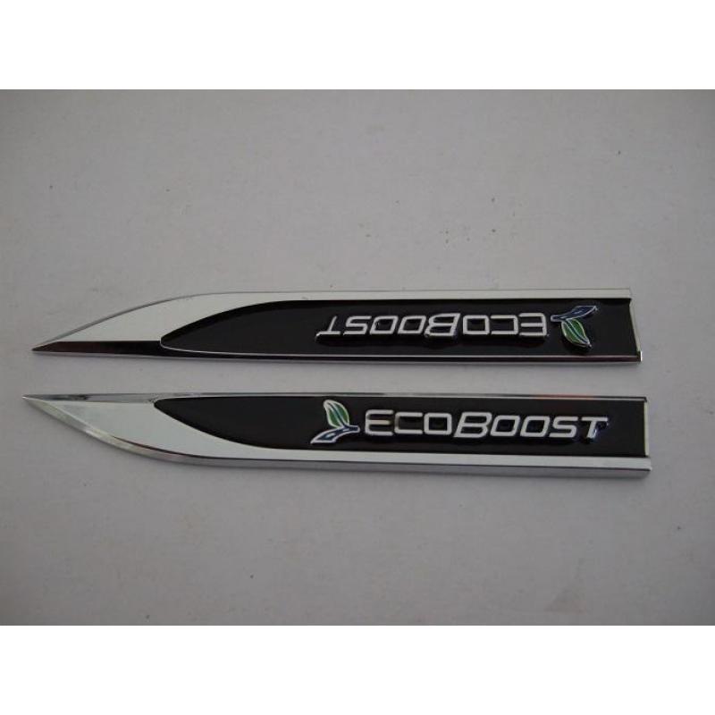 Ecoboost Spatbord/Zijscherm emblemen