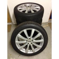 Set 20 inch velgen (Platin P66 ) + banden 275/40R20 106V XL