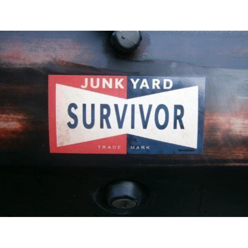 hotrod/ratrod JUNKYARD SURVIVOR decals