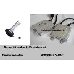 Xenon kit H7 Volvo 6000K canbus €79 per set 1 jaar garantie