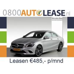 Mercedes CLA-Klasse 1.6 Cla180 | Lease € 485,– per mnd