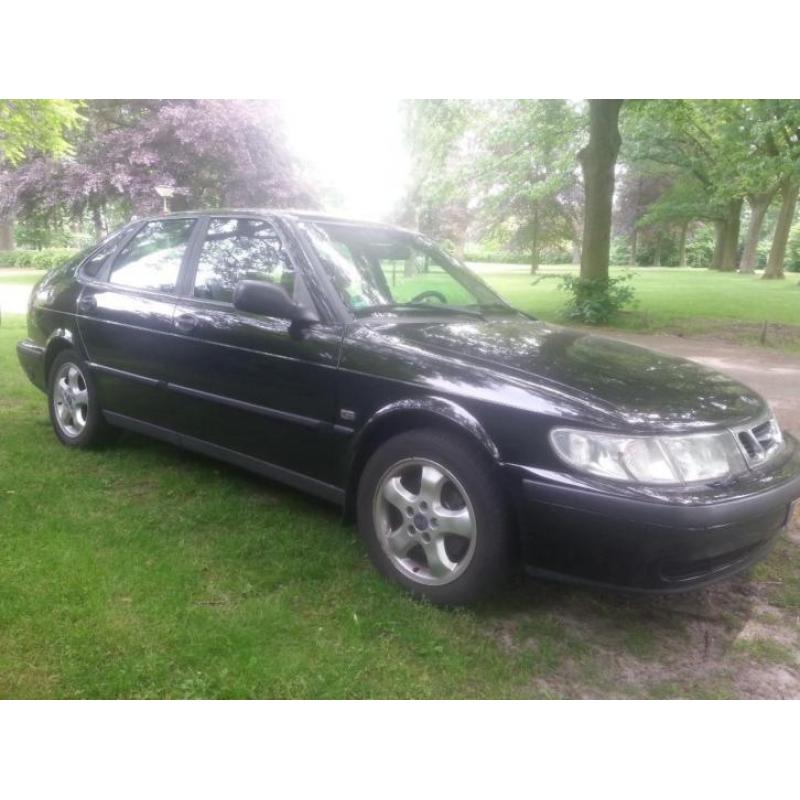 Saab 9-3 2.0 T 1999 Zwart APK 23 Mei 2017