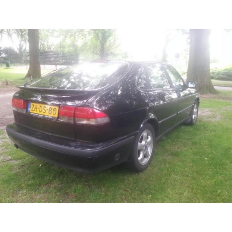 Saab 9-3 2.0 T 1999 Zwart APK 23 Mei 2017