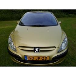 Peugeot 307 1.4 Gentry 3DR AUG.2002 Geel APK NIEUW + NAP 1e