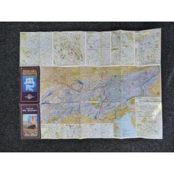 Map of the Journey Venice Simplon Orient express Heruitgave