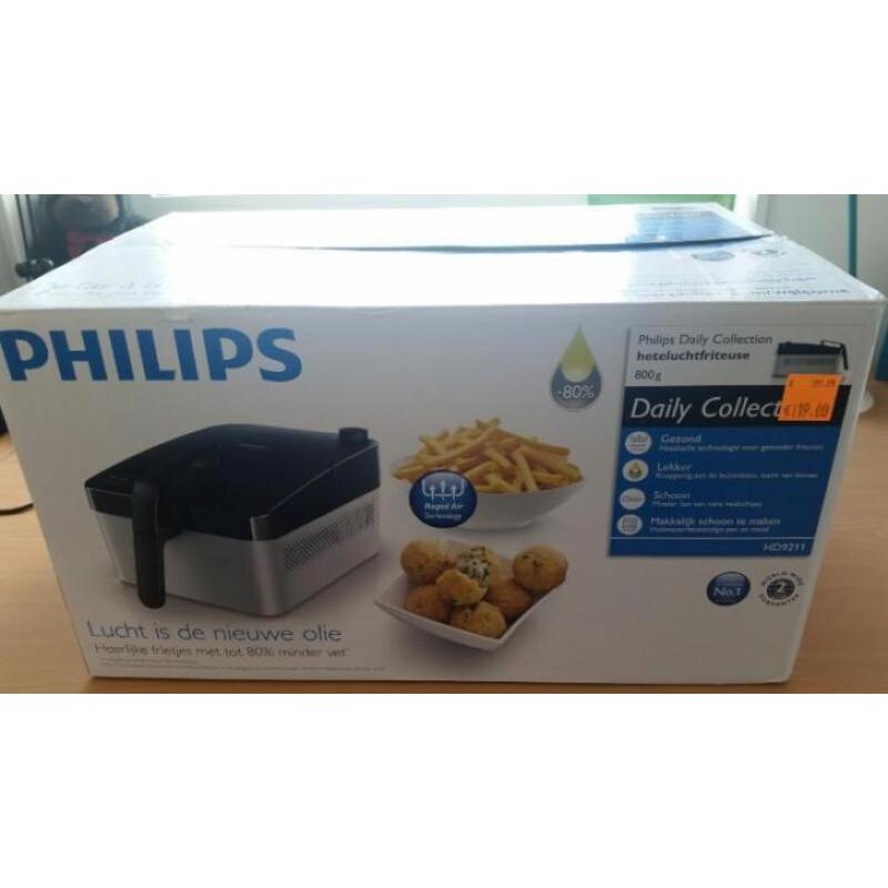 Philips airfryer, heteluchtfriteuse, frituurpan