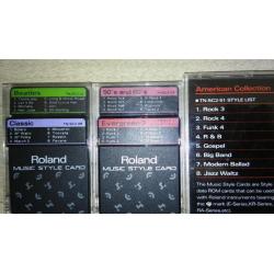 Roland music style cards TN-SC-2