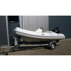 Brig 380 Hypalon + Mercury 50 EFI 2014 inclusief trailer