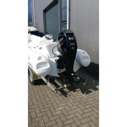 Brig 380 Hypalon + Mercury 50 EFI 2014 inclusief trailer