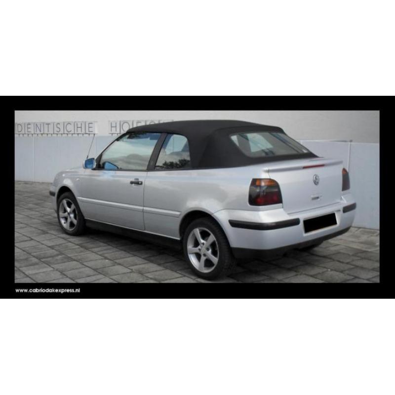 Volkswagen GOLF 4 Cabriodak dak + montage softtop 499,- kap