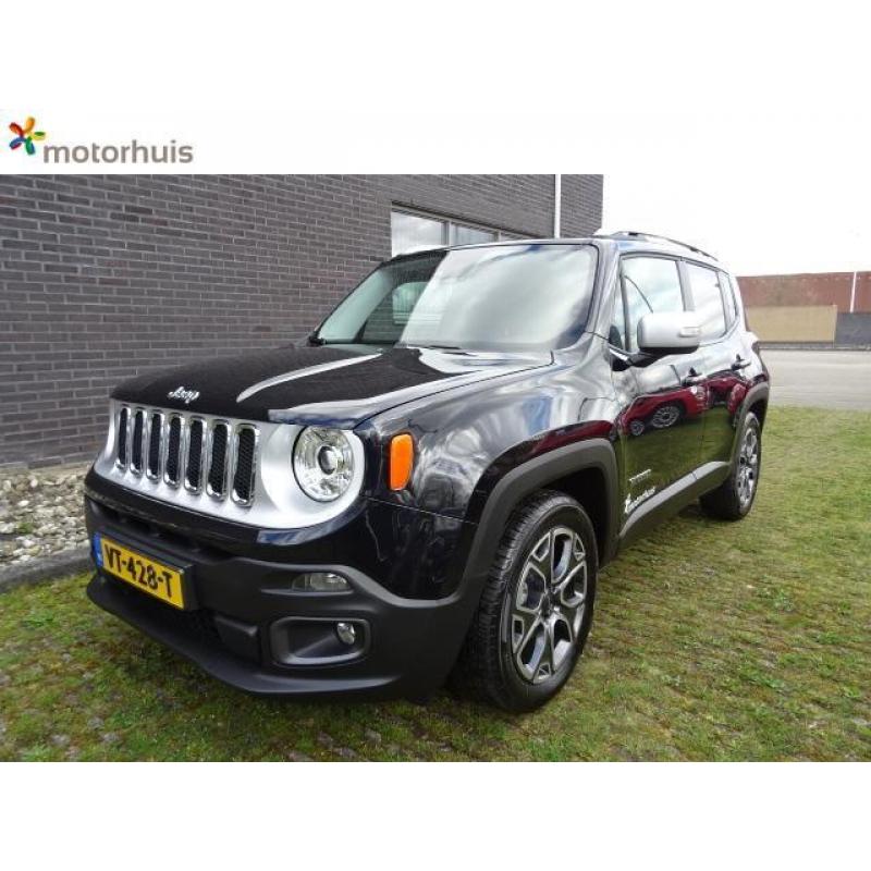 Jeep Renegade 1.4T 140PK LIMITED DDCT VAN GRIJS KENTEKEN